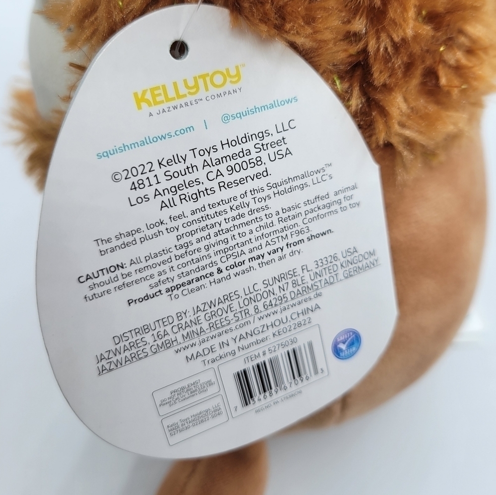 Squishmallows Benny the Bigfoot Plush - Picture 7 of 8